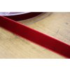 Tmavě červená sametová stuha