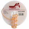 8004 1 25M filo perline sfaccettate arancio