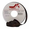 6091 10 25M nastro doppio raso ebano