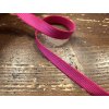 Výrazně růžová rypsová guma, 12mm