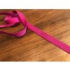 Fuchsiová měkká ramínková guma, 12mm