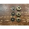 Kovové mosazné patenty, 21mm, 23mm, 25mm
