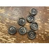 Hnědý knoflík v imitaci paroží 19,1mm , 14mm