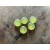 Světle zelený knoflík-bochánek, 12mm
