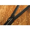 Ozdobný zip s kamínky, 15cm, 50cm