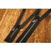 Ozdobný zip s kamínky, 15cm, 50cm