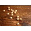 Meruňkový knoflík perlička, 10mm