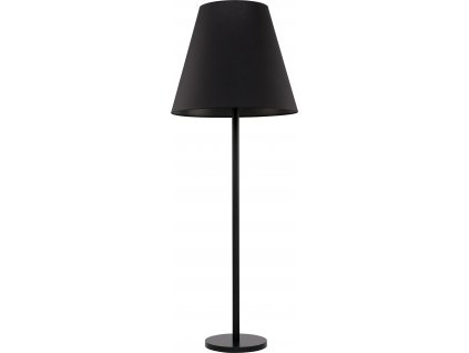 Moderní stojací lampa MOSS, 3xE27, 60W, černá