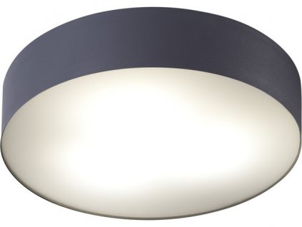Stropní osvětlení do koupelny ARENA, 3xE14, 20W, 40cm, kulaté, šedé, IP44
