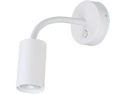 Nástěnné LED světlo na čtení s vypínačem EYE FLEX S, 1xGU10, 35W, bílé