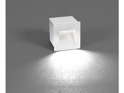 Nástěnné zápustné svítidlo STEP LED, bílé