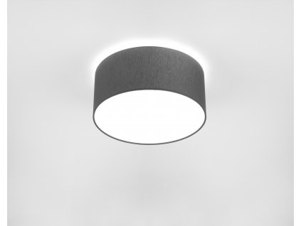 LED přisazené osvětlení CAMERON, šedé, E27, 2x25W, 35cm, kulaté