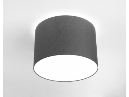 LED přisazené osvětlení CAMERON, šedé, E27, 3x25W, 45cm, kulaté