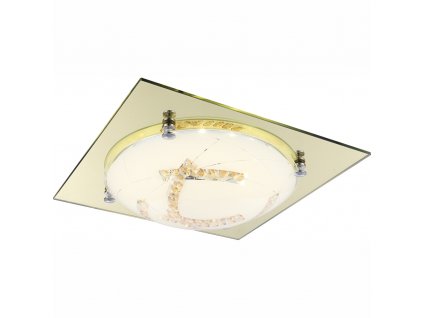 LED stropní přisazené osvětlení OSMOON, 12W, denní bílá, 315x31,5cm, hranaté, saténové