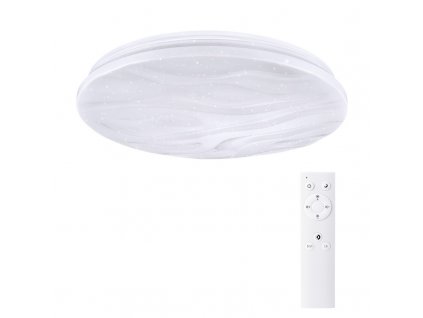 Solight LED stropní / nástěnné stmívatelné svítidlo Wave, bílé