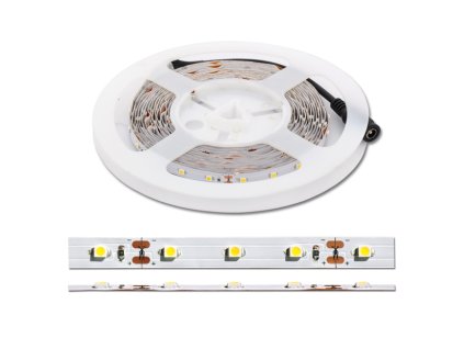 LED pásek s adaptérem STRIP SET, teplá bílá, 5m