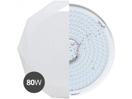 LED stmívatelné stropní / nástěnné osvětlení DIAMANT, 80W