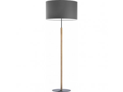 Stojací moderní lampa FULVIO, 1xE27, 60W, šedá