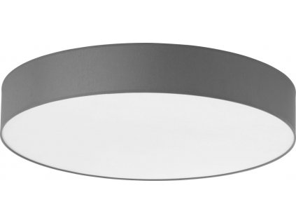 Stropní osvětlení FERDINANDO, 6xE27, 60W, 80cm, kulaté, šedé