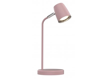 LED moderní stolní lampička MIA C, růžová