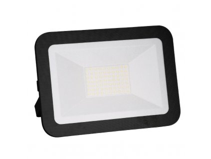 Venkovní LED nástěnný reflektor, 50W, neutrální bílá, černý, IP65