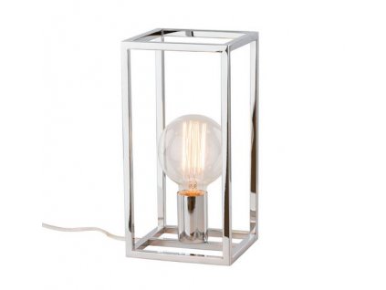 Stolní lampa SIGALO, 1xE27, 60W, chromovaná