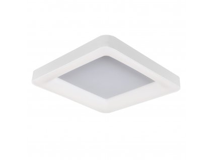 Stropní přisazené LED svítidlo GIACINTO, 50W, teplá bílá, 60x60cm, hranaté, bílé
