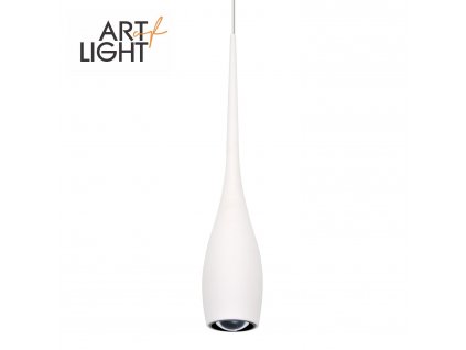 Závěsný LED moderní lustr TAMPERE, bílý