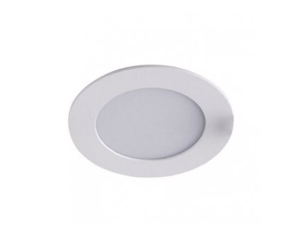 LED podhledové osvětlení VANITY, 8W, teplá bílá, 12cm, kulaté, bílé