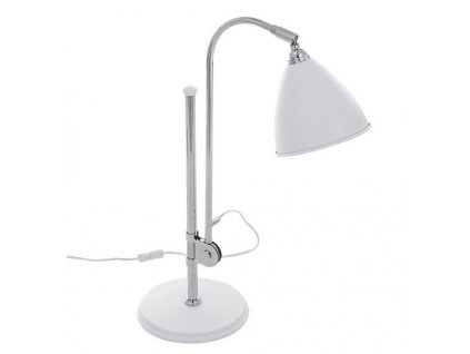 Stolní industriální lampa EVATO, 1xE14, 60W, bílá