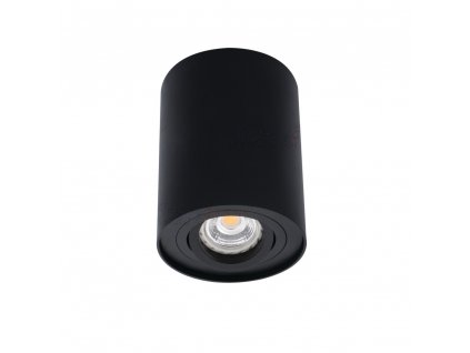 Stropní bodové osvětlení DORO 50, 1xGU10, 25W, 95mm, kulaté, černé