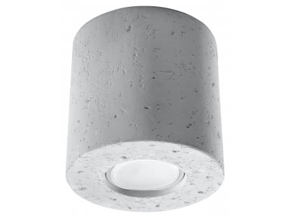 Stropní betonové osvětlení ORBIS, 1xGU10, 40W