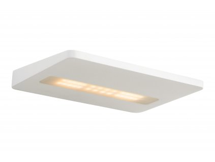 Nástěnné LED osvětlení BORO, 8W, teplá bílá, hranaté, bílé
