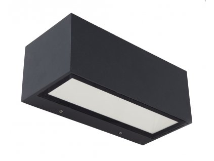 Venkovní LED nástěnné osvětlení GEMINI, 20W, teplá bílá, IP54, šedé