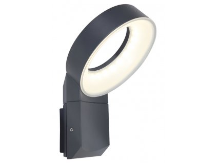 Venkovní LED nástěnné osvětlení MERIDIAN, 14W, teplá bílá, IP54, šedé