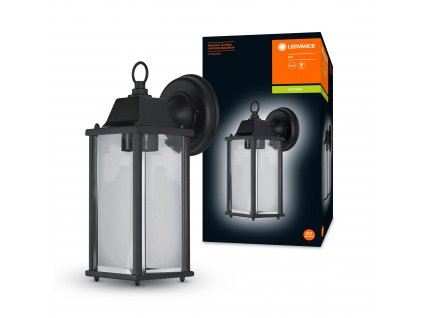 Venkovní nástěnné osvětlení ENDURA CLASSIC LANTERN BK, 1xE27, 60W, černá, IP23