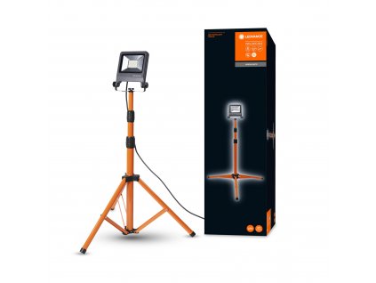 LED stojací pracovní reflektor WORKLIGHTS TRIPOD, 1x30W, 2700lm, 4000K, IP65