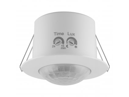 Zápustné PIR stropní čidlo SENSOR CEILING FLUSH, 360°, 6m, IP20