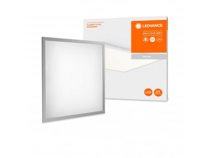 LED panel PLANON, 36W, denní bílá, 60x60cm, hranatý, bílý