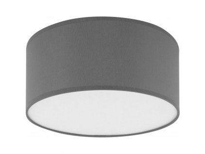 Stropní přisazené osvětlení RONDO, 4xE27, 60W, 45cm, kulaté, šedé