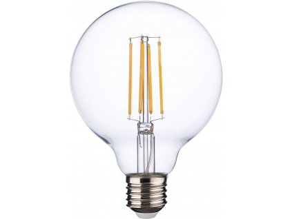 LED filamentová žárovka BULB LED, E27, G59, 6,5W, 806lm, 2700K
