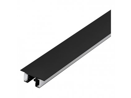 Hliníkový difuzor pro LED pásky SURFACE PROFILE 4, 2m, černý