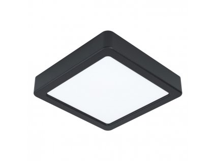 LED přisazené osvětlení FUEVA 5, 10,5W, denní bílá, 16x16cm, hranaté, černé