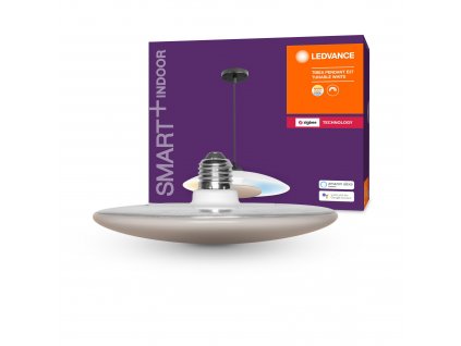 Závěsné LED chytré osvětlení SMART ZIGBEE TIBEA, 1xE27, 22W, teplá-studená bílá, 35cm, kulaté