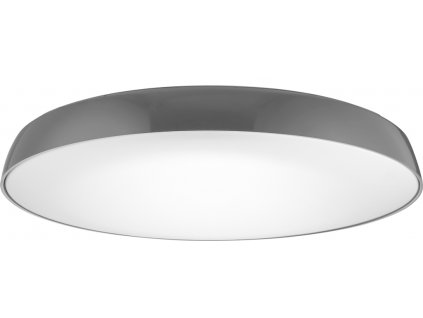 Přisazené stropní LED osvětlení CORTONA 55, 50W, teplá bílá, 55cm, kulaté, šedé