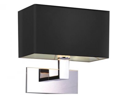 Moderní nástěnná lampa MARTENS WALL, 1xE27, 60W, černá