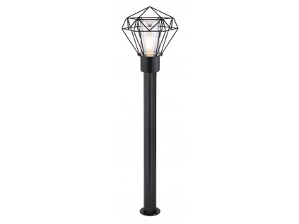 Venkovní stojací LED lampa HORACE, 1xE27, 15W, 100cm, černá