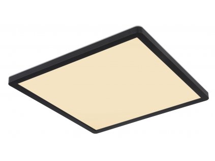 Stropní LED venkovní stmívatelné osvětlení SAPANA, 18W, teplá bílá, 29,5x29,5cm, hranaté, černé, IP4