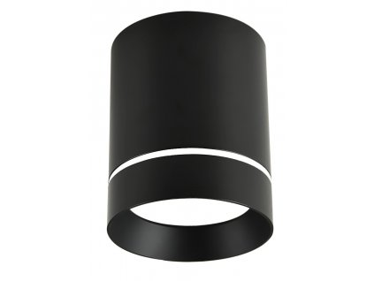 Stropní moderní osvětlení EMILIA-ROMAGNA, 1xGU10, 15W, 10,5x7,9cm, černé