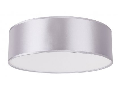 Stropní přisazené osvětlení CORIGLIANO-ROSSANO, 3xE27, 40W, 40cm, kulaté, šedé